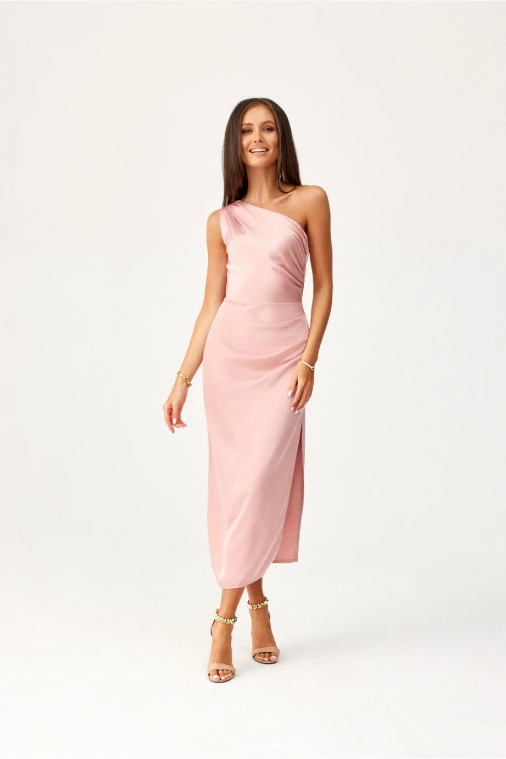 Večerní šaty SUK411 růžové - Roco Fashion 34 (obrázek 4)