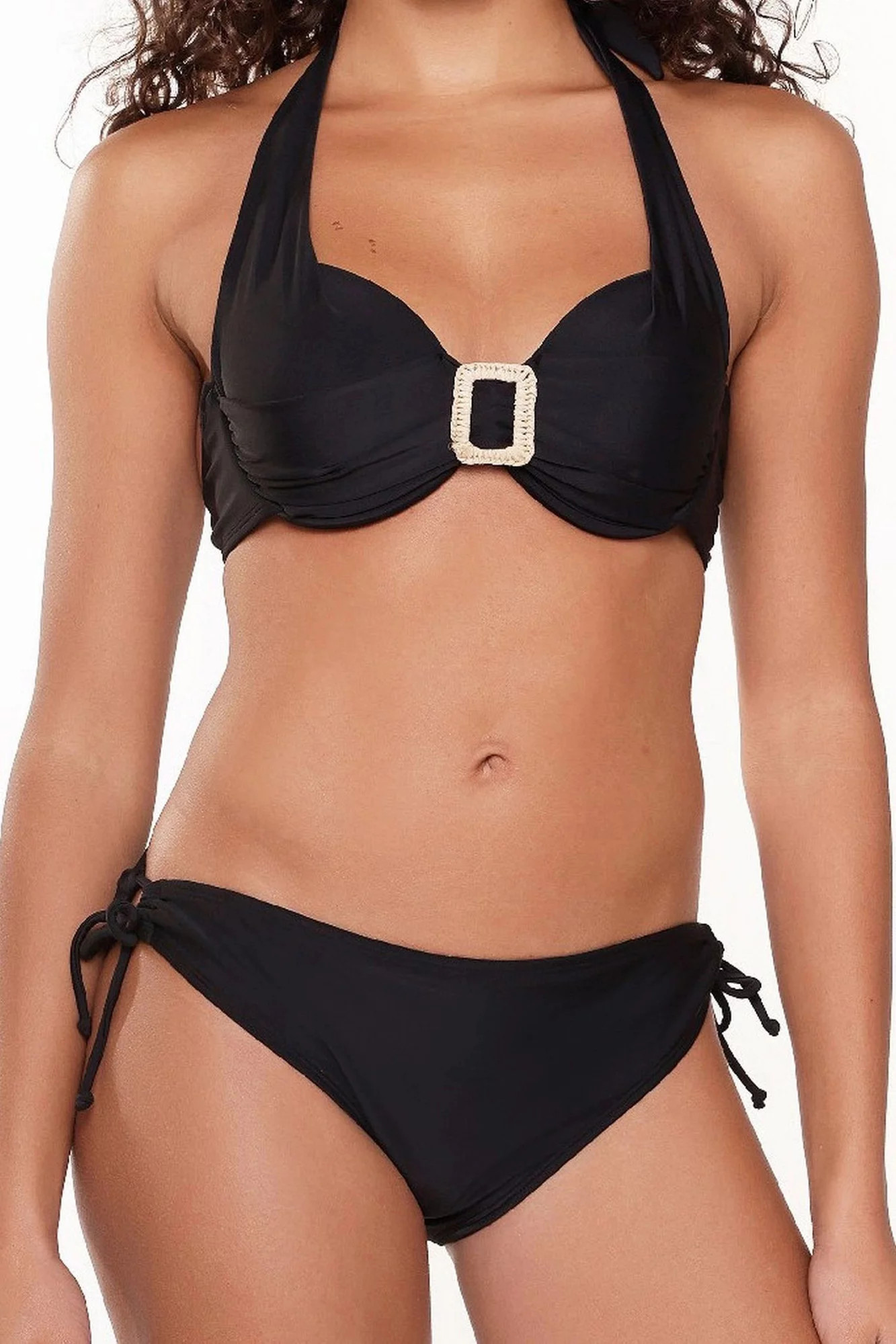 Dámské dvoudílné plavky 7214 černé - LingaDore 44F