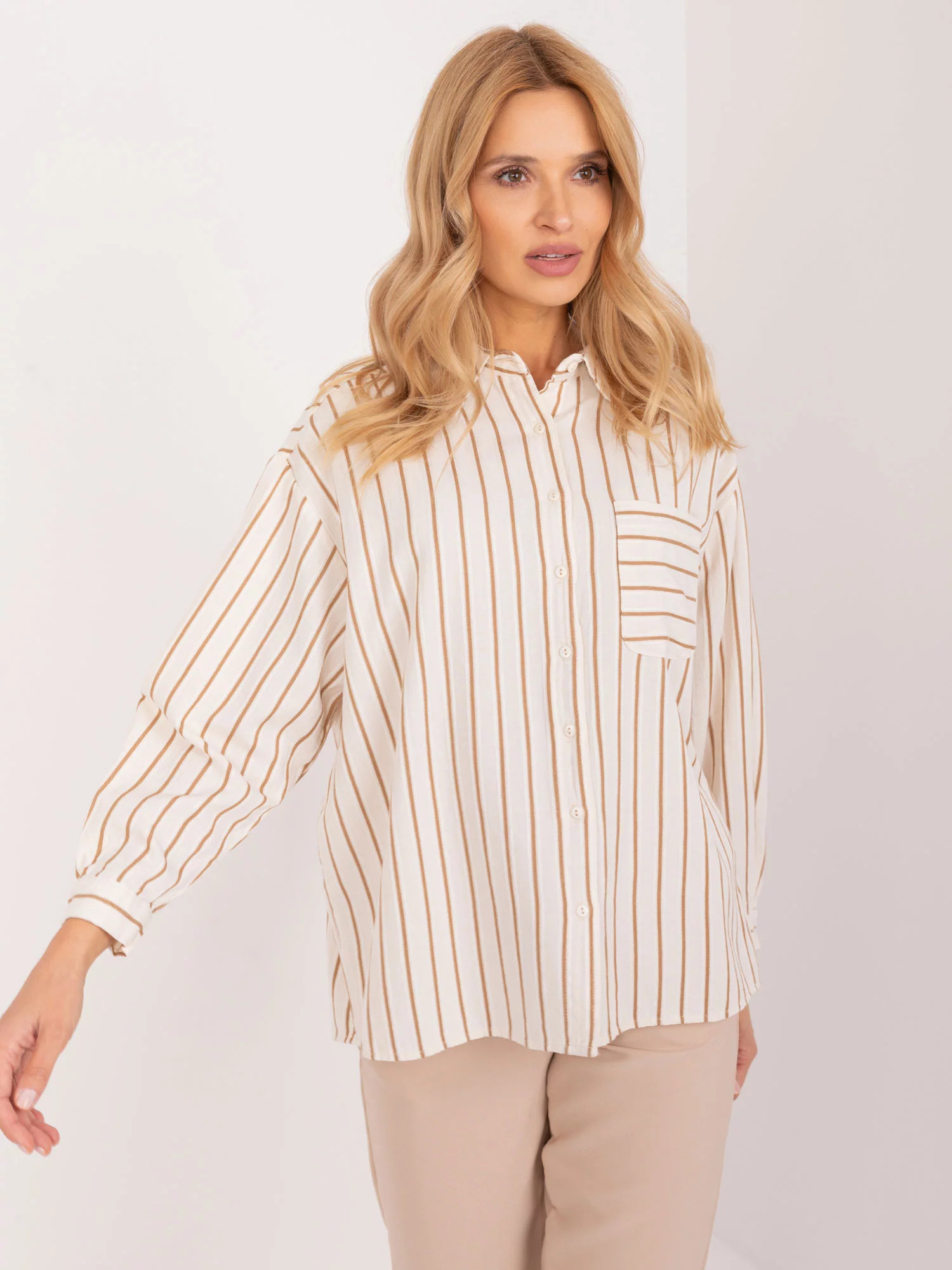 Košile BP KS 1148.12 béžová - FPrice XL (obrázek 4)
