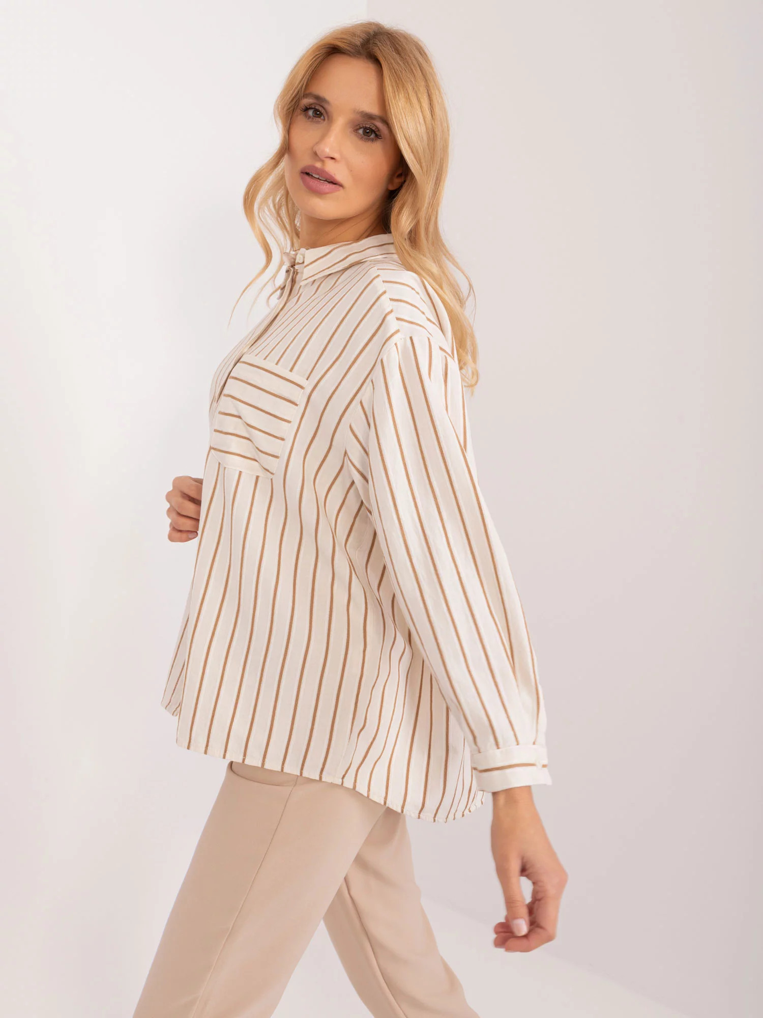Košile BP KS 1148.12 béžová - FPrice XL (obrázek 3)