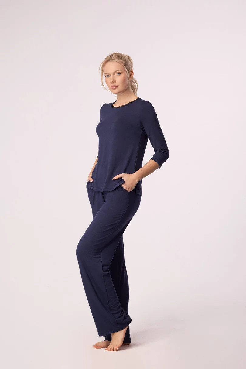 Nohavice Margot dlhé - Mefemi L černá