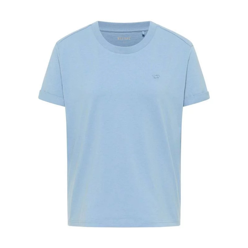 Dámské tričko Alina C Tee 1013387 5124 Jeans modrá - Mustang XL Modrá (obrázek 7)