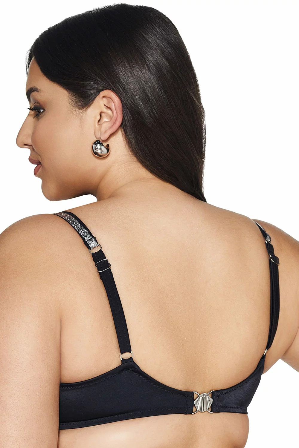 Dámská plavková podprsenka SK-224 Černá - AVA černá 100D