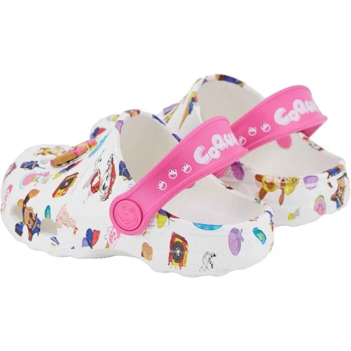 Dětské žabky Little Frog Jr 8701-691-3236 Bílá mix - Coqui bílá - vzor 27/28 (obrázek 3)