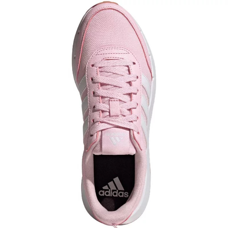 Dámska športová obuv Run 50s W IG6559 Pink and White - Adidas 40 2/3 růžovo-bílá