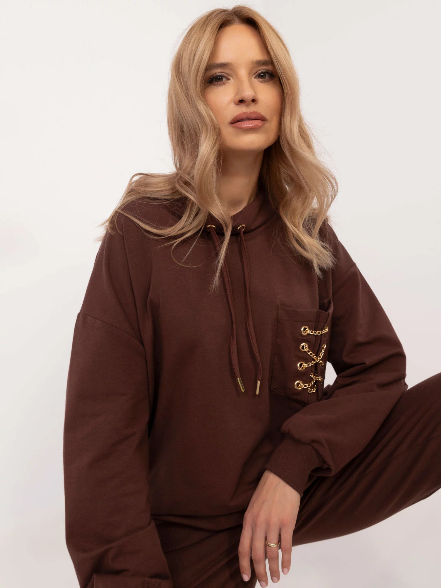 Dámská sada CLM KMPL 1278.08P hnědá - FPrice XL (obrázek 5)
