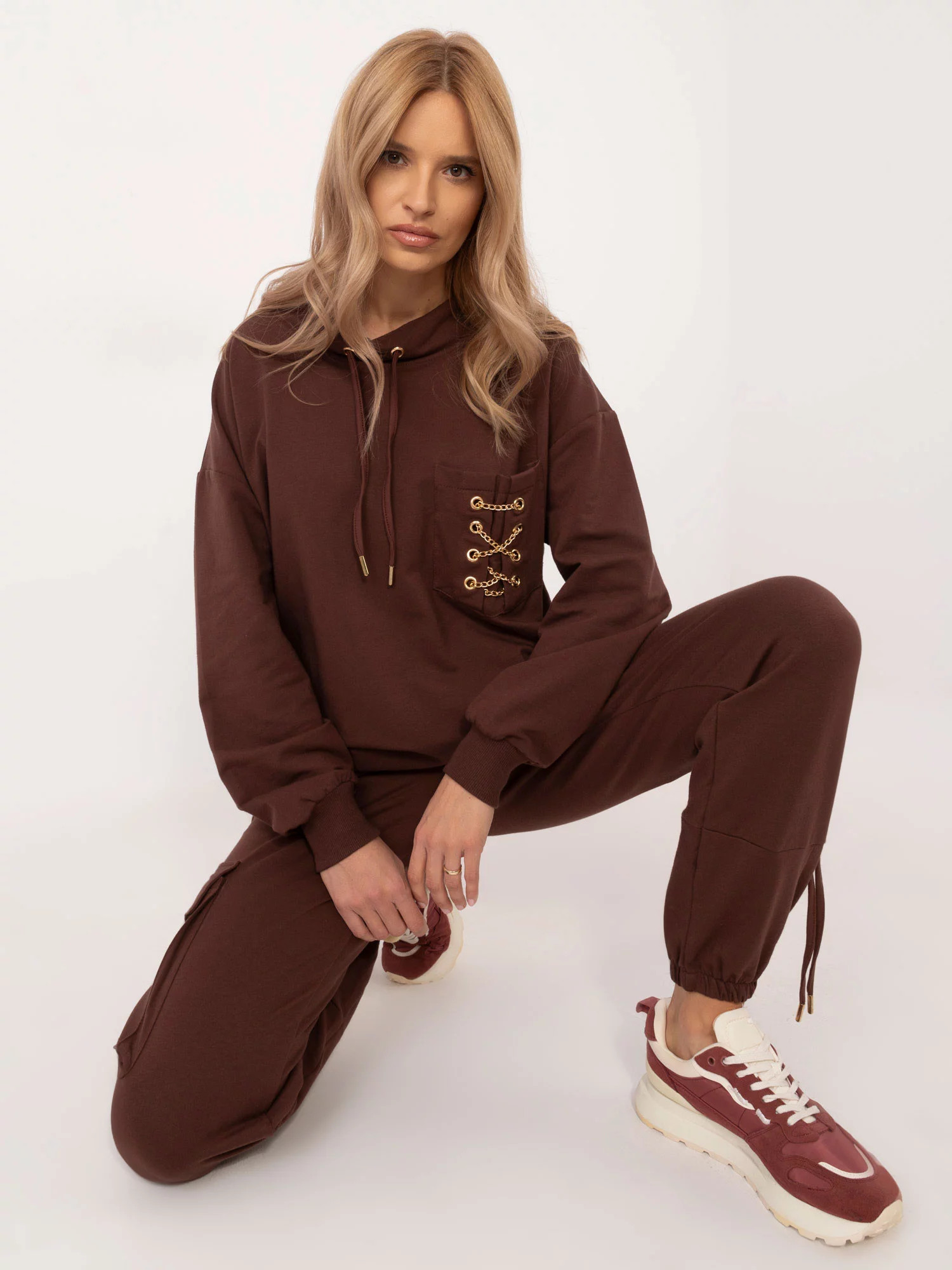 Dámská sada CLM KMPL 1278.08P hnědá - FPrice XL (obrázek 9)