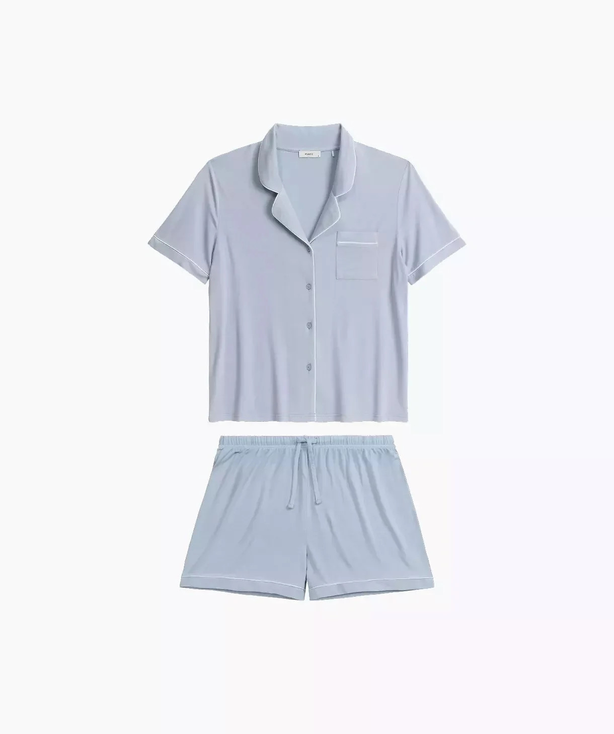 Dámské pyžamo Atlantic NLP-496 kr/r - Atlantic světle modrá XL (obrázek 9)