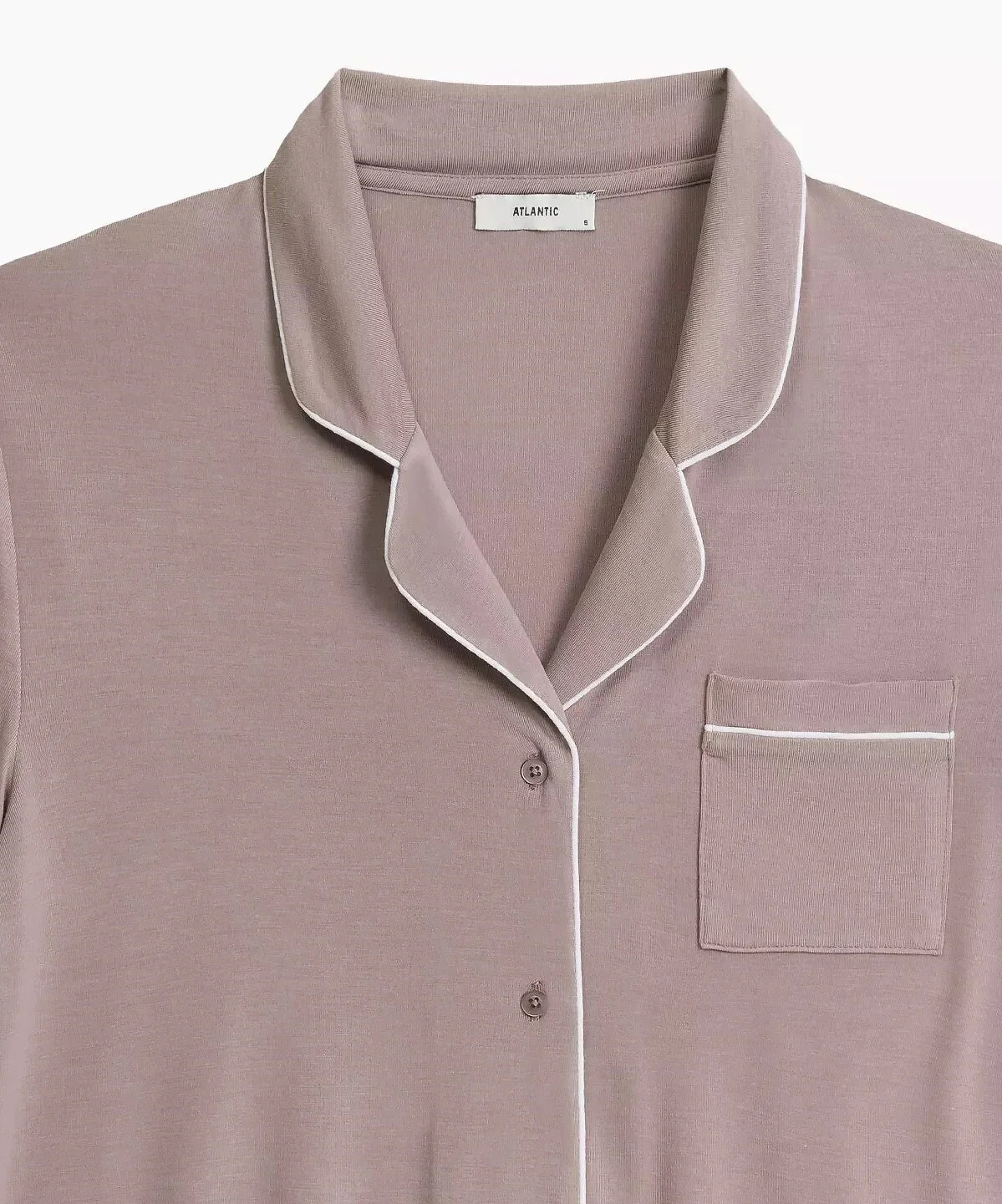 Dámské pyžamo Atlantic NLP-496 kr/r - Atlantic světle modrá XL (obrázek 5)