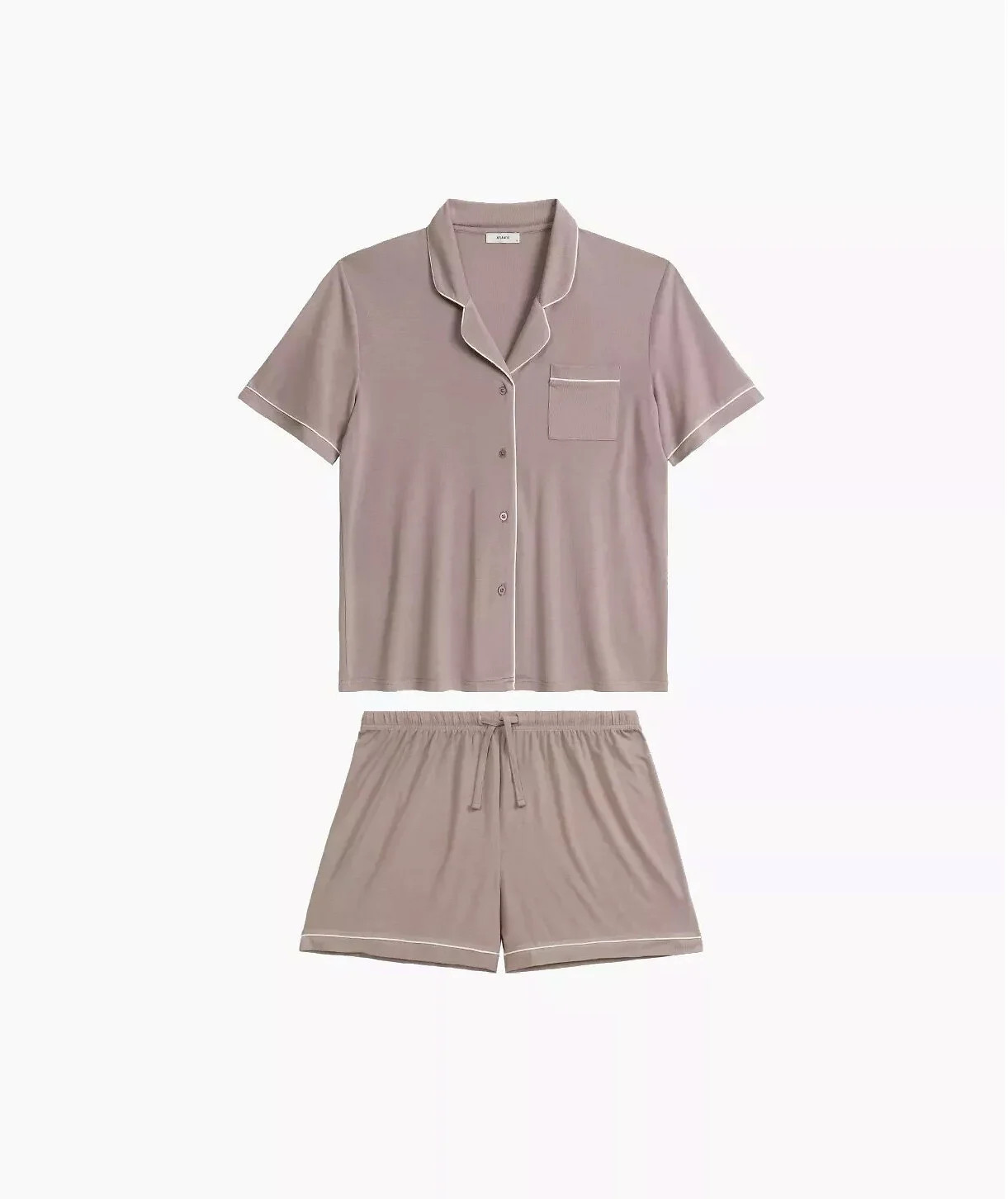 Dámské pyžamo Atlantic NLP-496 kr/r - Atlantic světle modrá XL (obrázek 10)