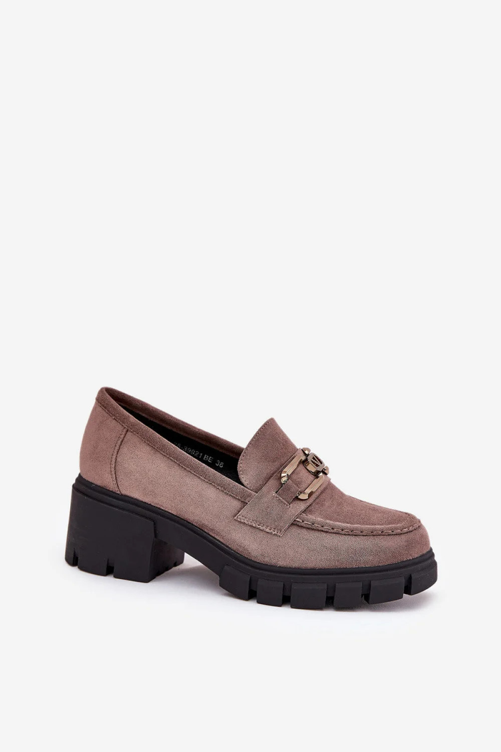 Dámské polobotky 39921 tmavě béžové - Step in style 39 (obrázek 3)