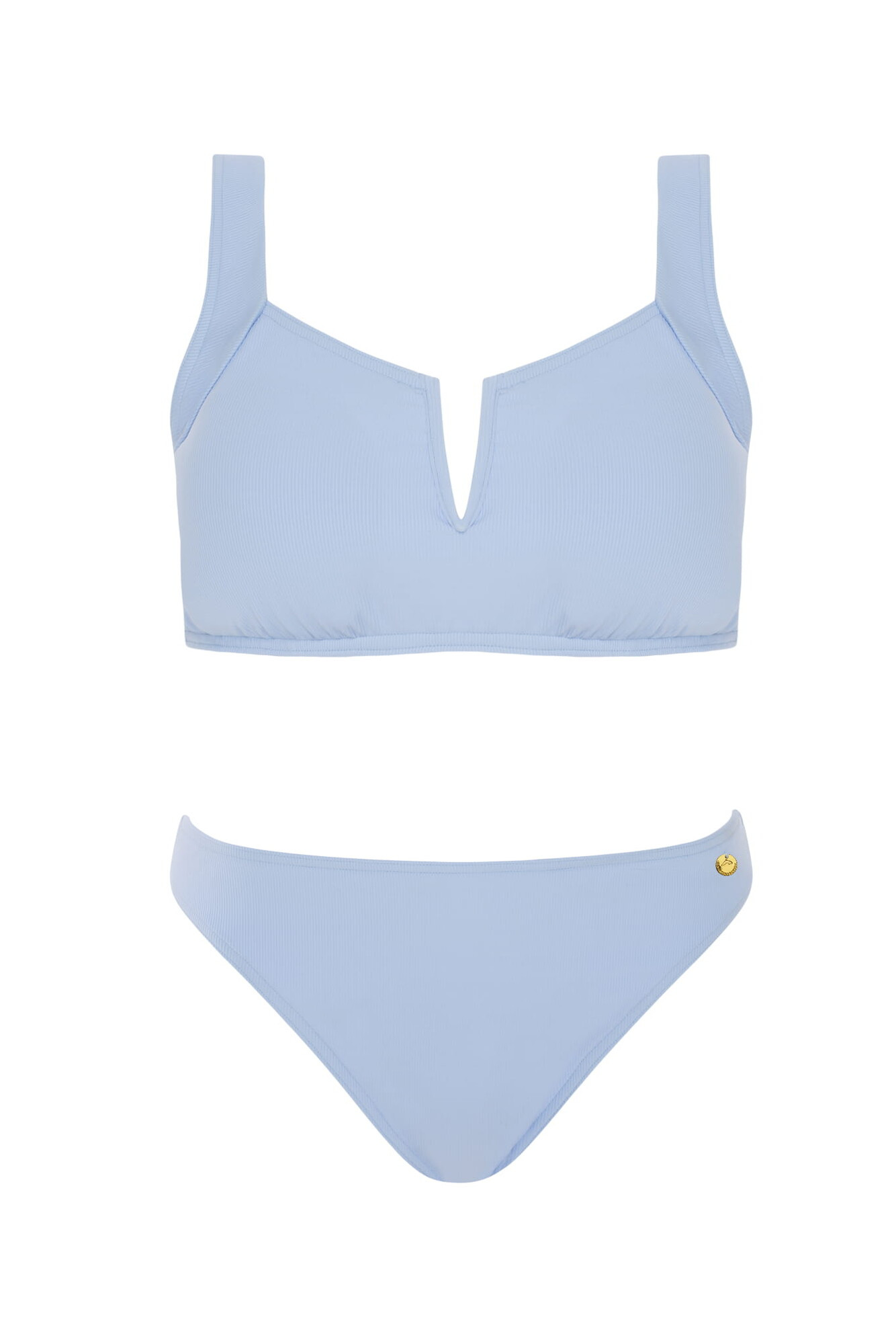 Dámské dvoudílné plavky S1011PM4 Panama 4 sv. modré - Self XL (obrázek 4)