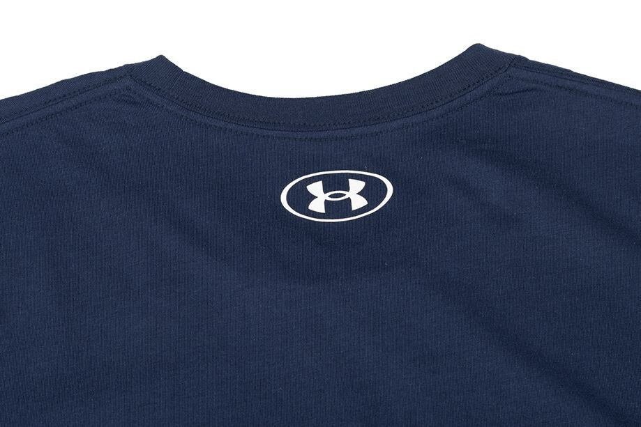 Pánské tričko 1382883 408 Tmavě modrá vzor - Under Armour tmavě modrá s bílou 3XL (obrázek 5)
