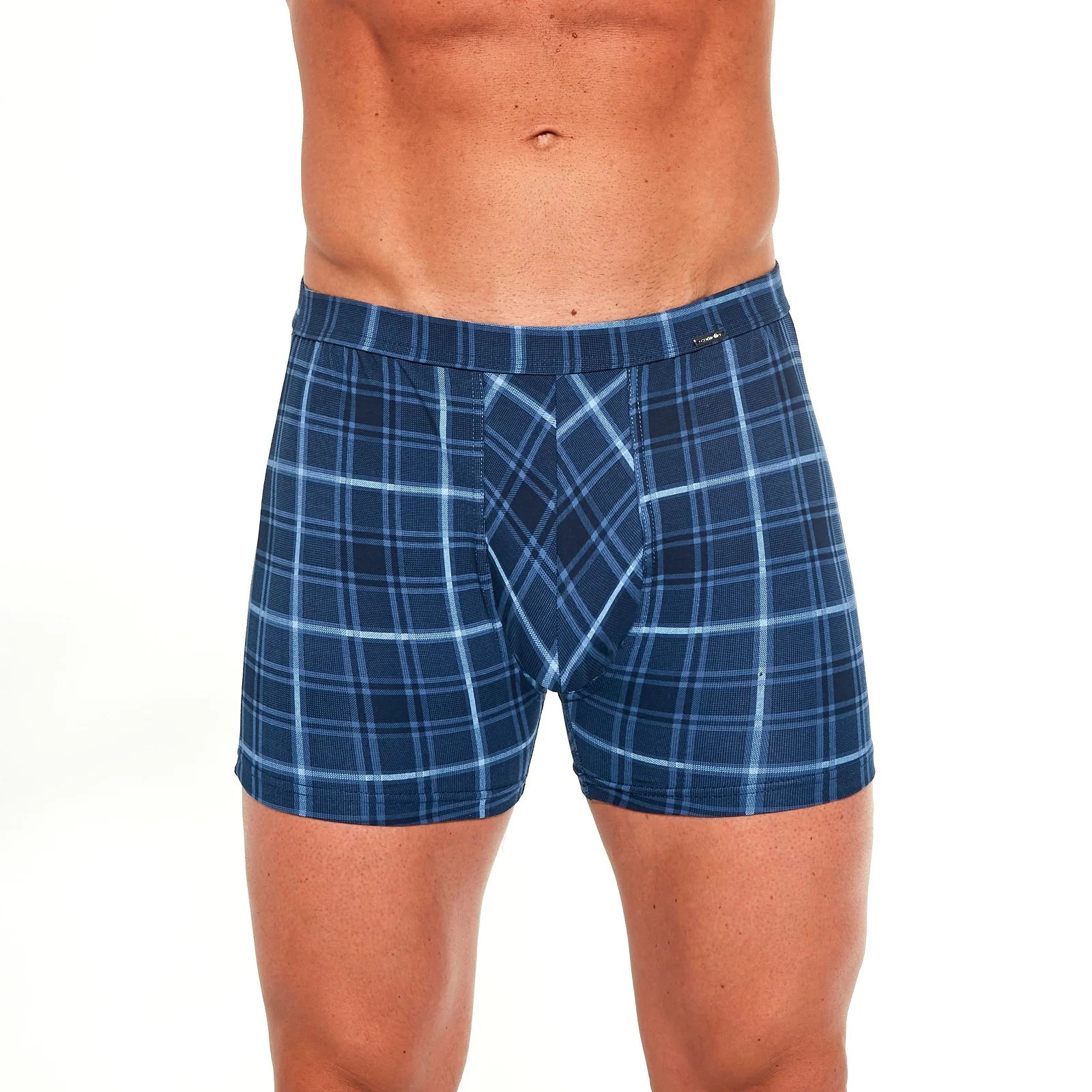Pánske boxerky Prime 904/84 Blue Plaid - Cornette XXL