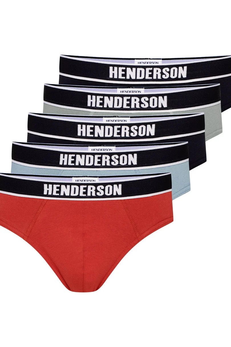 Pánske nohavičky SOON 43175 5pack SS25 - Henderson XXL černá,modrá, malinová