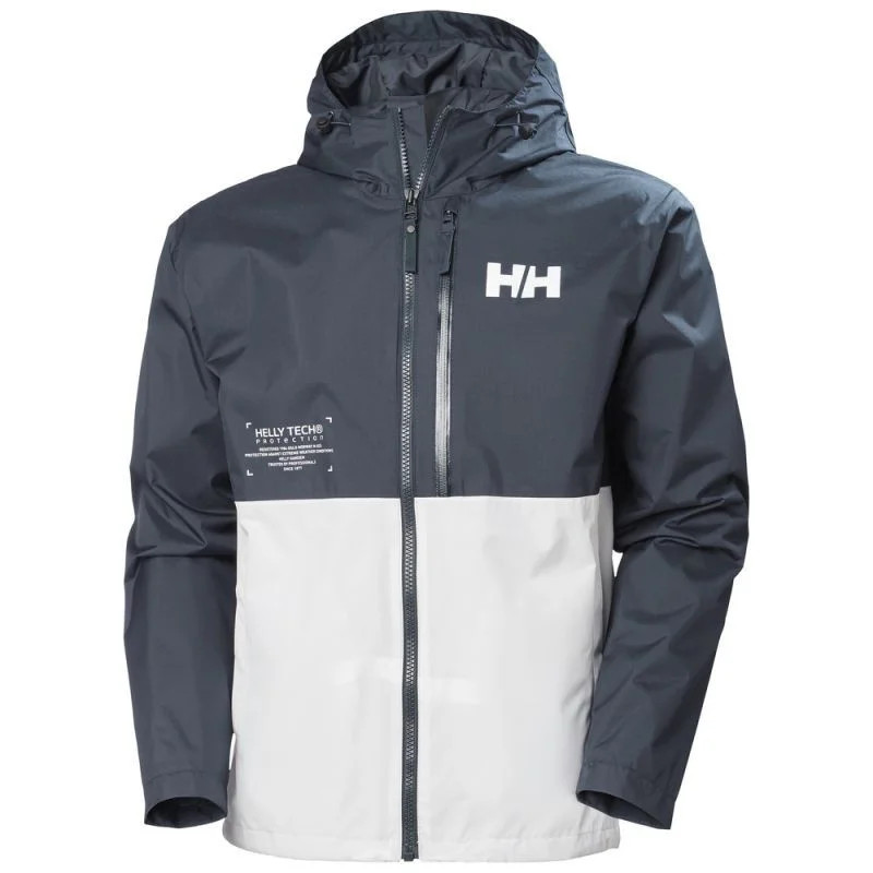 Pánska bunda Active Pace M 53085 598 Tmavo šedá s bielou - Helly Hansen L tm.šedá-bílá