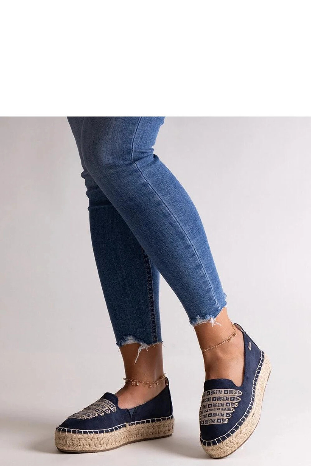 Espadrilky JJ274889 tmavomodré - Big Star 39