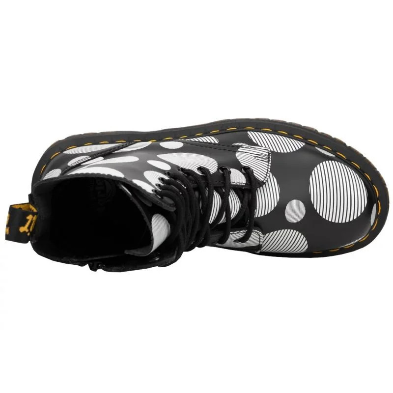 Dámská kotníková obuv Jadon DM26882009 Černá s bílou vzor - Dr. Martens černá s bílou 39 (obrázek 3)