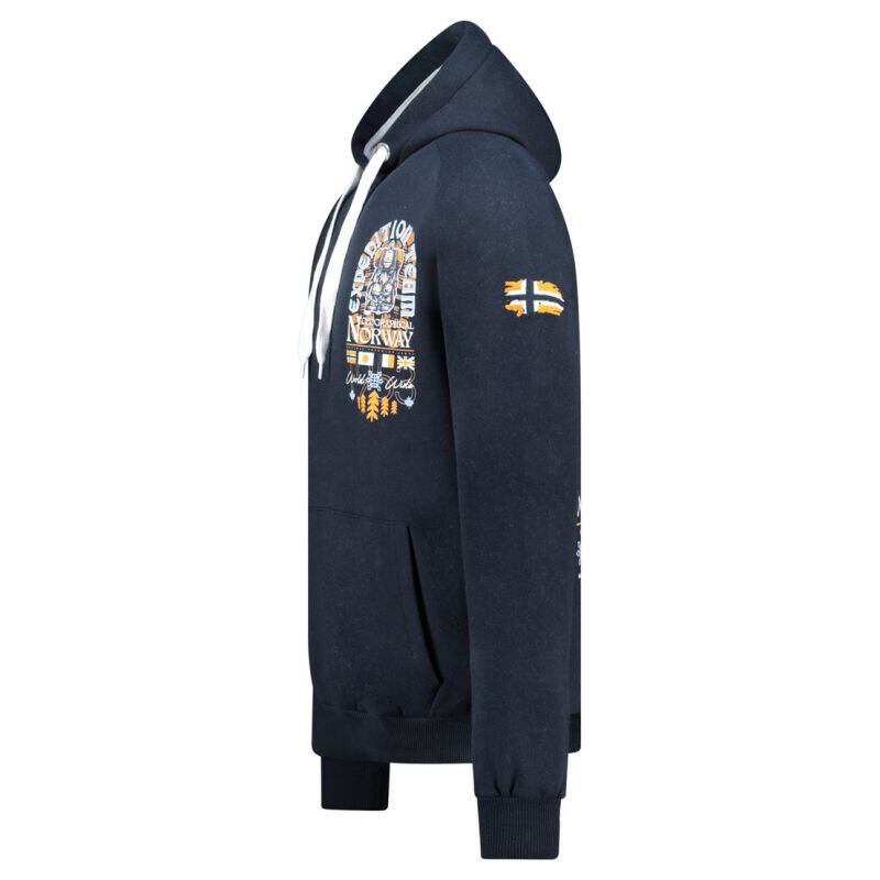 Pánská mikina WZ3016H/GN Šedá melanž s potiskem - Geographical Norway šedá melange 2XL (obrázek 4)