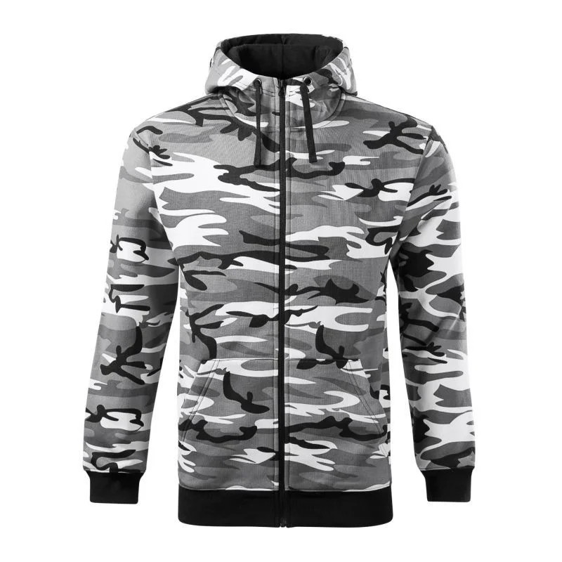 Pánská mikina Camo M MLI-C1932 šedá - Malfini M (obrázek 3)