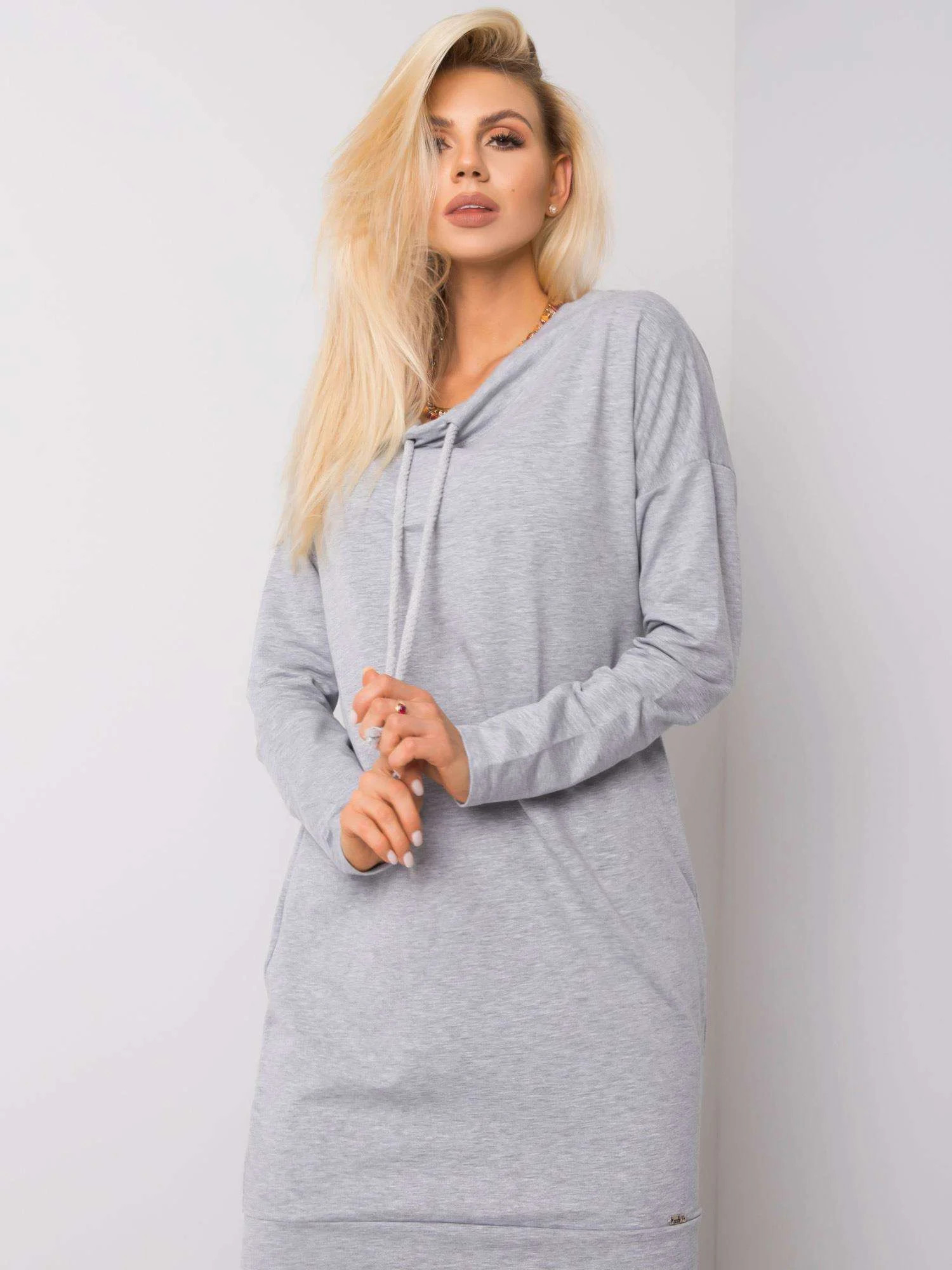 Šaty RV TU 4444.30P šedé - FPrice S/M (obrázek 8)