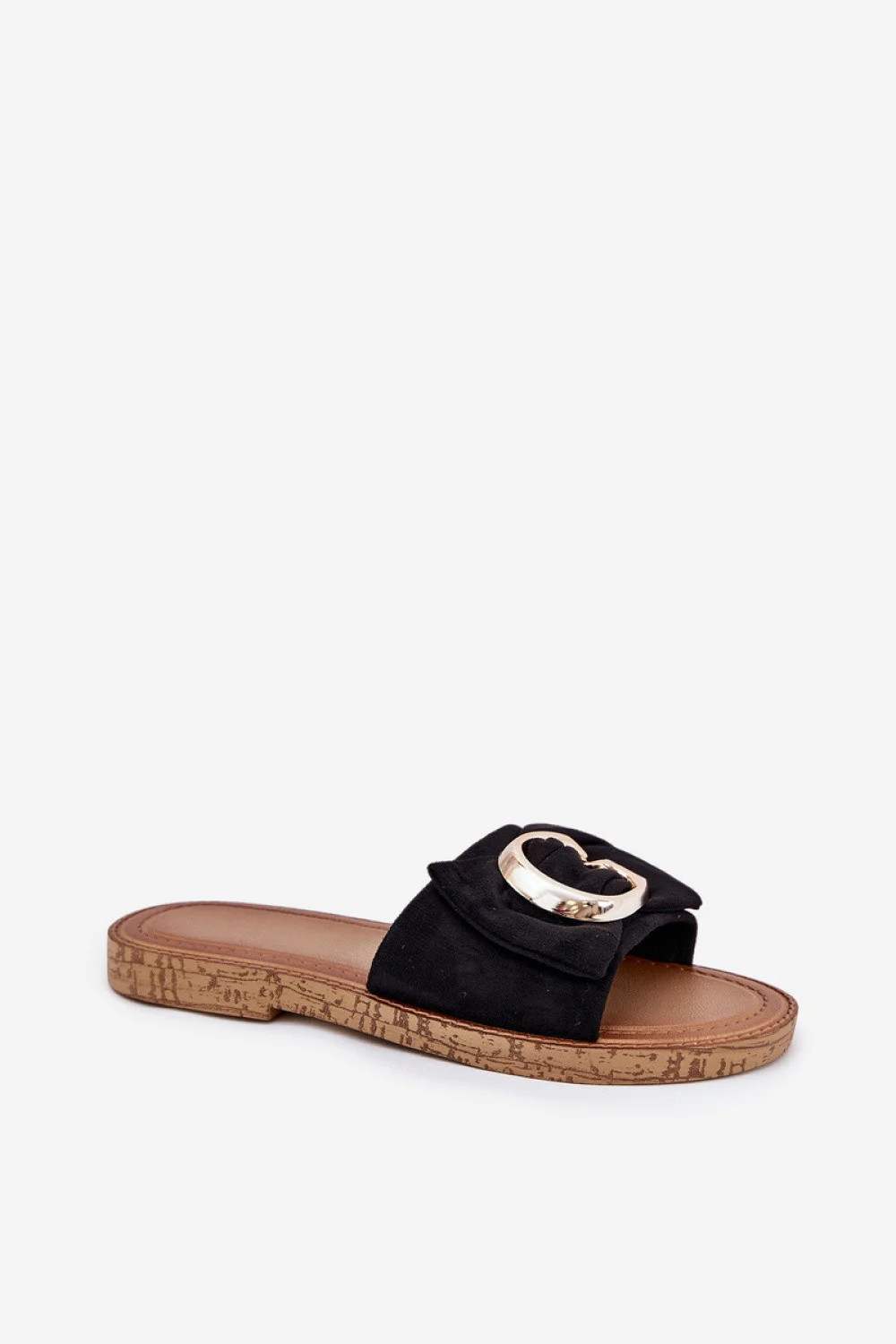 Dámské pantofle M578 Černá s hnědou - Step in style černo-hnědá 40 (obrázek 3)