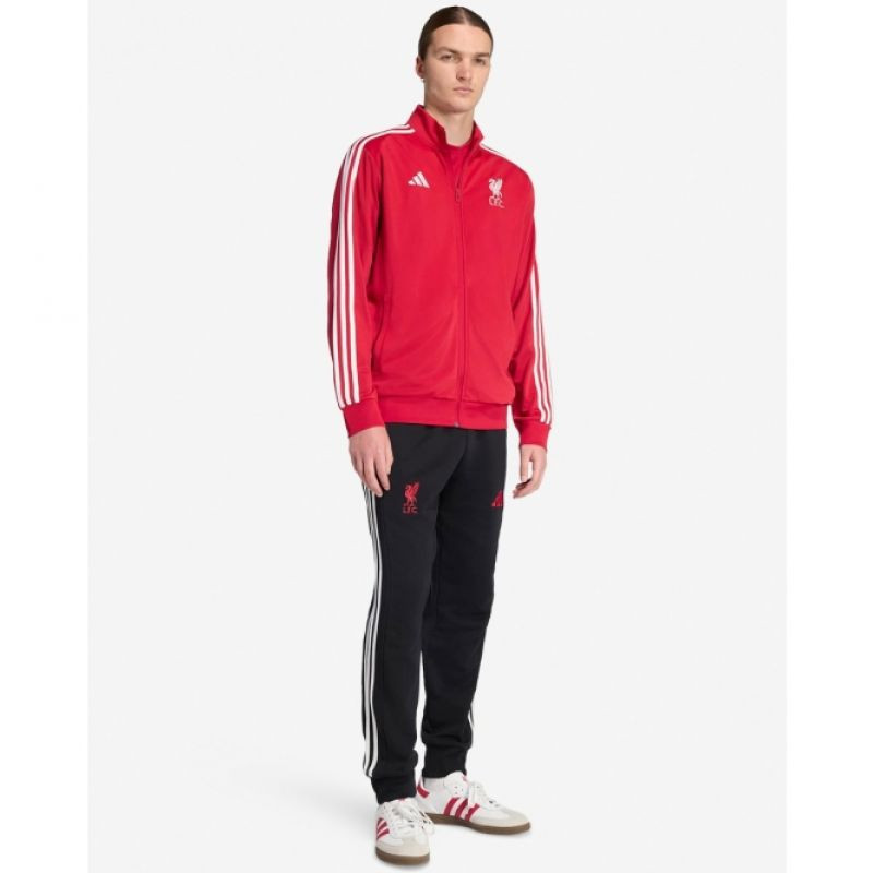 Pánská mikina Liverpool LFC DNA JW7892 Červená s bílou - Adidas červená-bílá L (obrázek 3)