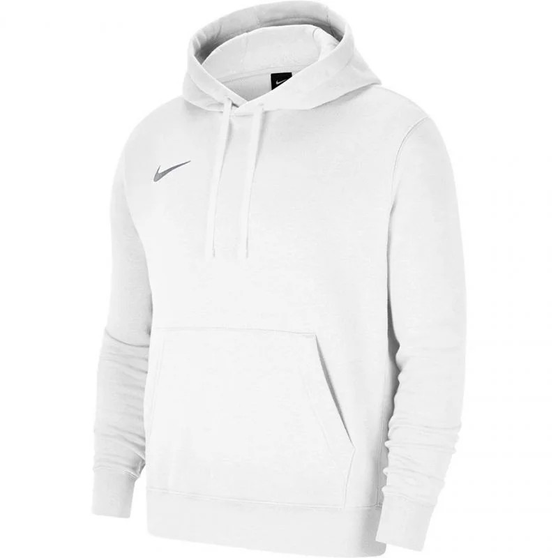 Pánska mikina s kapucňou CW6894-101 White - Nike XL bílá