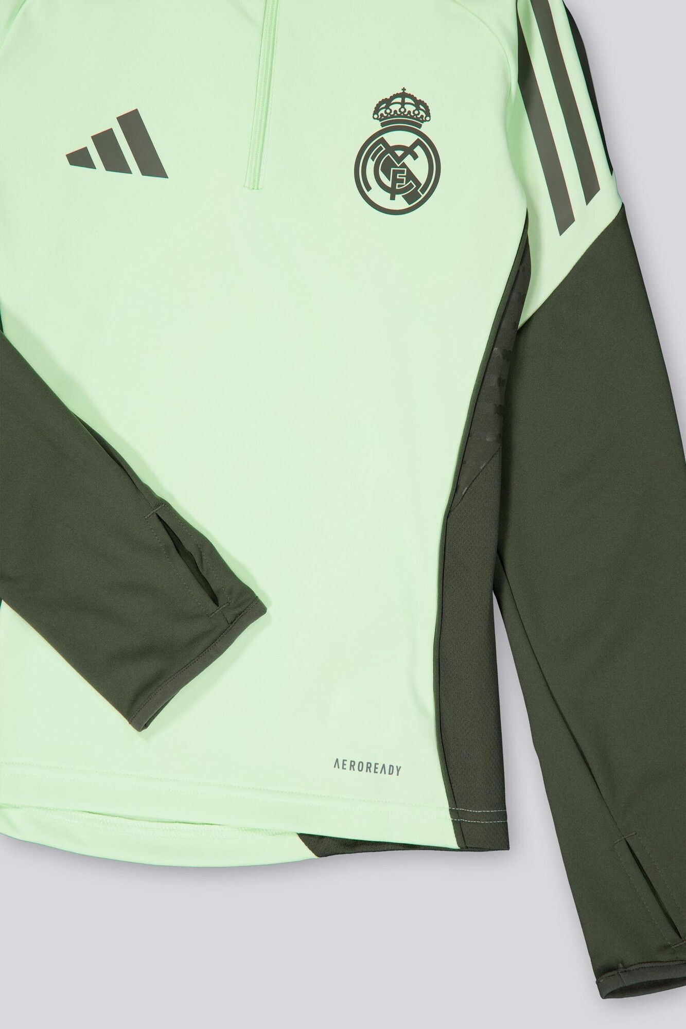 Pánská tréninková mikina Madrid JP4002 Světle zelená - Adidas světlé zelená XL (obrázek 3)