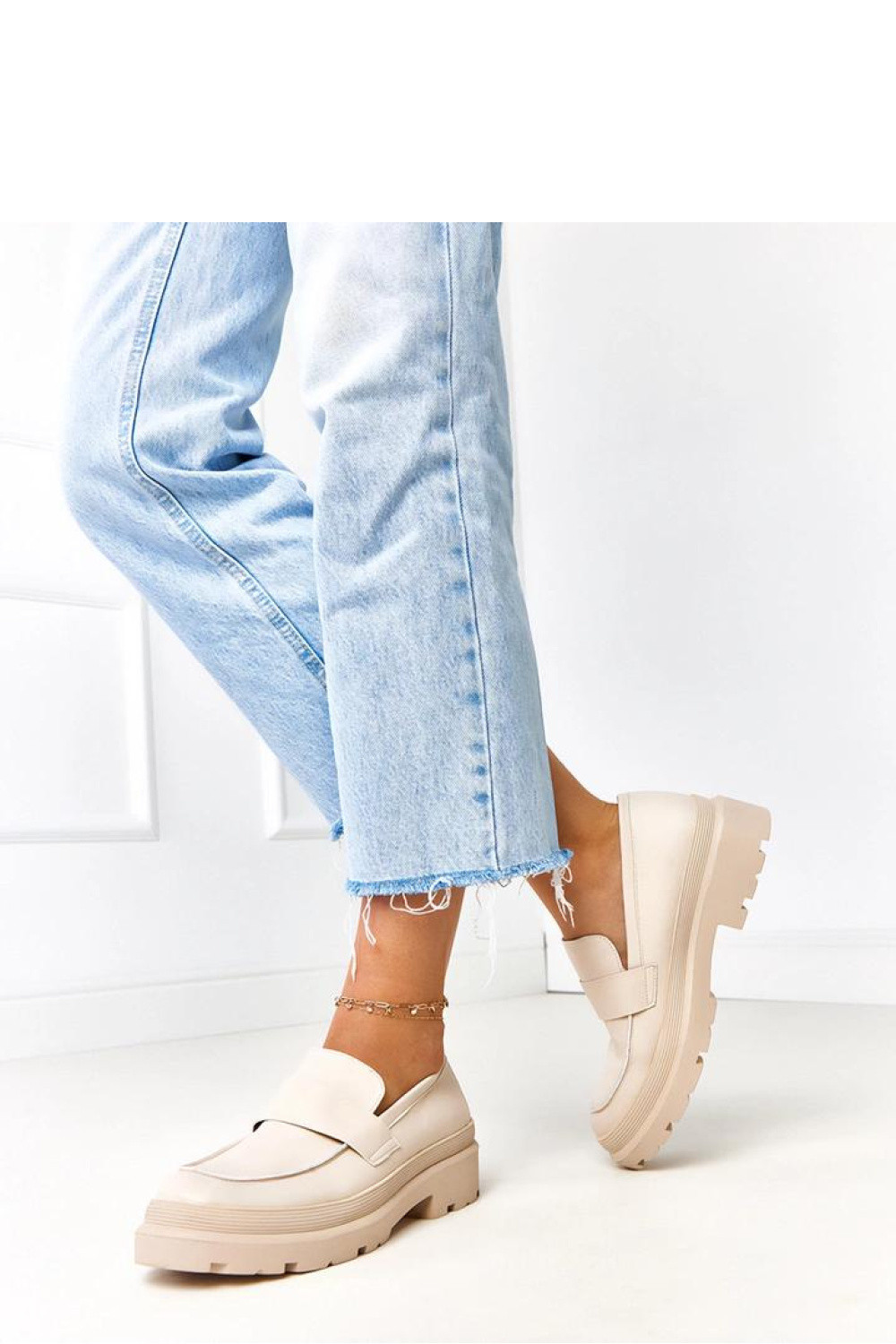 Dámske mokasíny MP405 Light beige - Solea 40 světle béžová