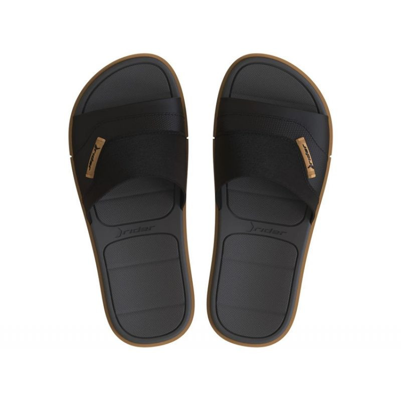 Unisex Žabky Rider Spin M 11795 BI021 Černá s hnědou - Rider černá s hnědou 42 (obrázek 4)