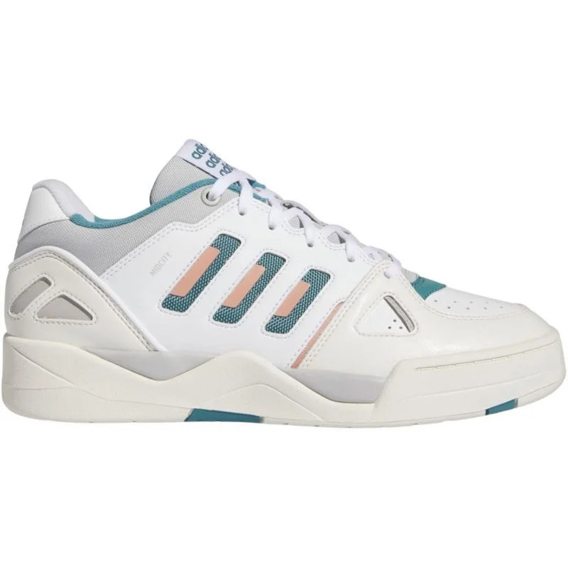 Pánske Midcity Low M ID5403 White Mix - Adidas 42 bílá-mix barev