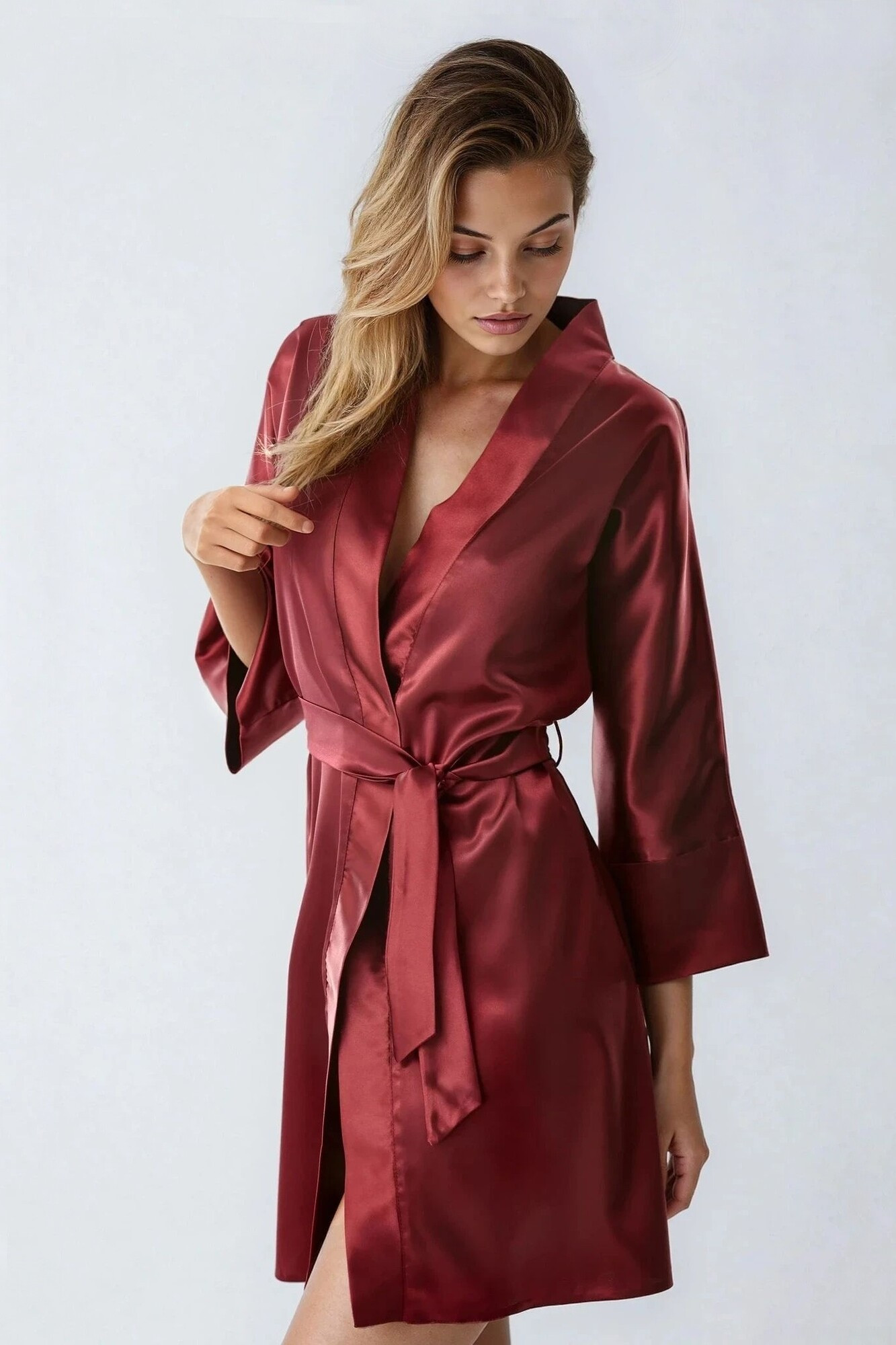 Dámský župan Panama Vínová - Kalimo vínová S