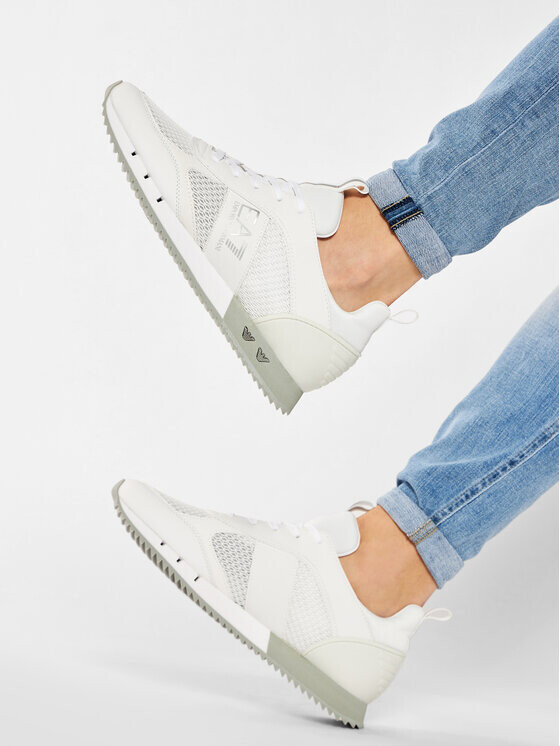 Pánské sportovní boty EA7 M X8X027-XK050-00175 Bílá - Emporio Armani bílá 42 2/3 (obrázek 8)