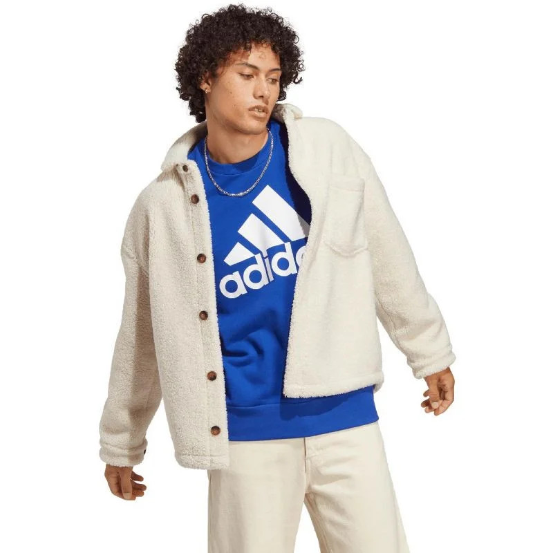Pánská Mikina Essentials French Terry Big Logo M IC9325 modrá - Adidas XL (obrázek 4)