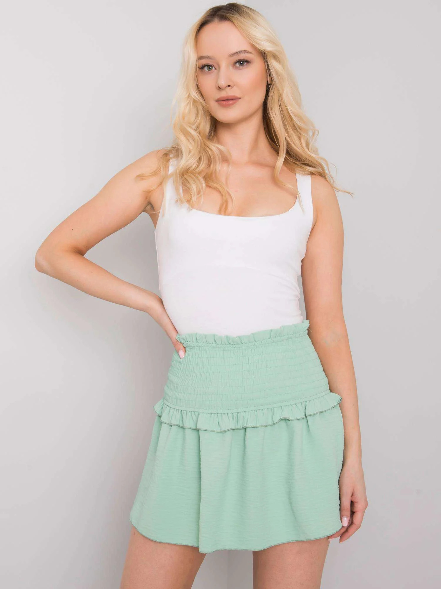 Dámska sukňa TW SD BI 26716.47 mint - FPrice L