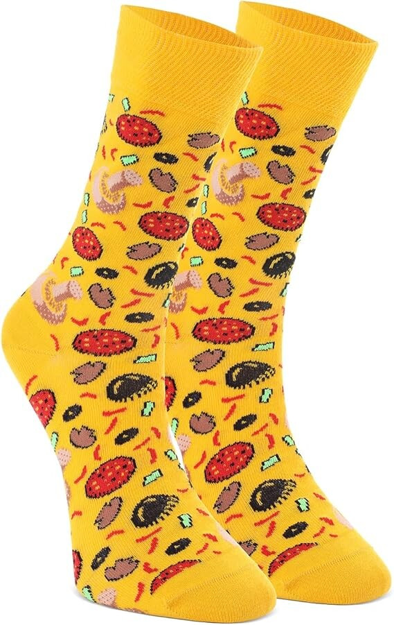 Pánské ponožky Pizza vícebarevné - Crea Socks 41-46 (obrázek 6)
