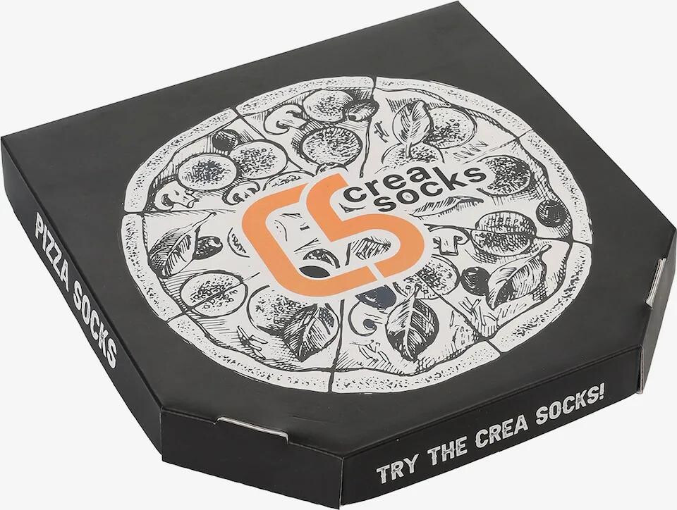 Pánské ponožky Pizza vícebarevné - Crea Socks 41-46 (obrázek 3)