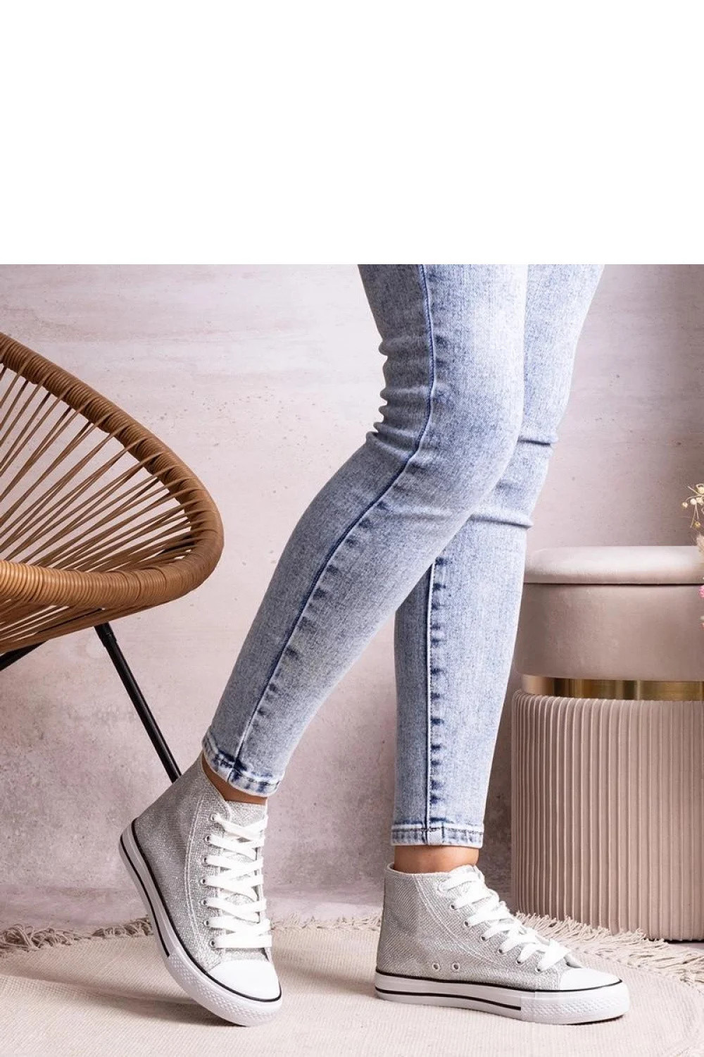 Tenisky B219 model 207211 silver - Solea 39