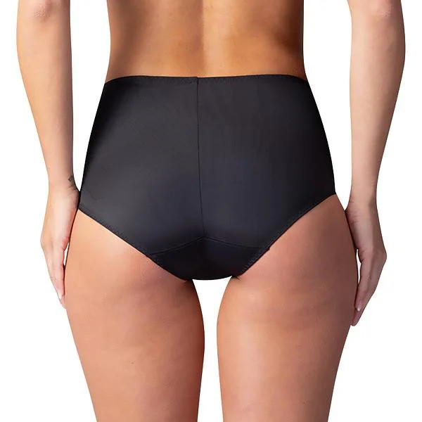 Dámské stahovací kalhotky FLAT TUMMY EFFECT MIDISLIP Černá - BELLINDA  černá S