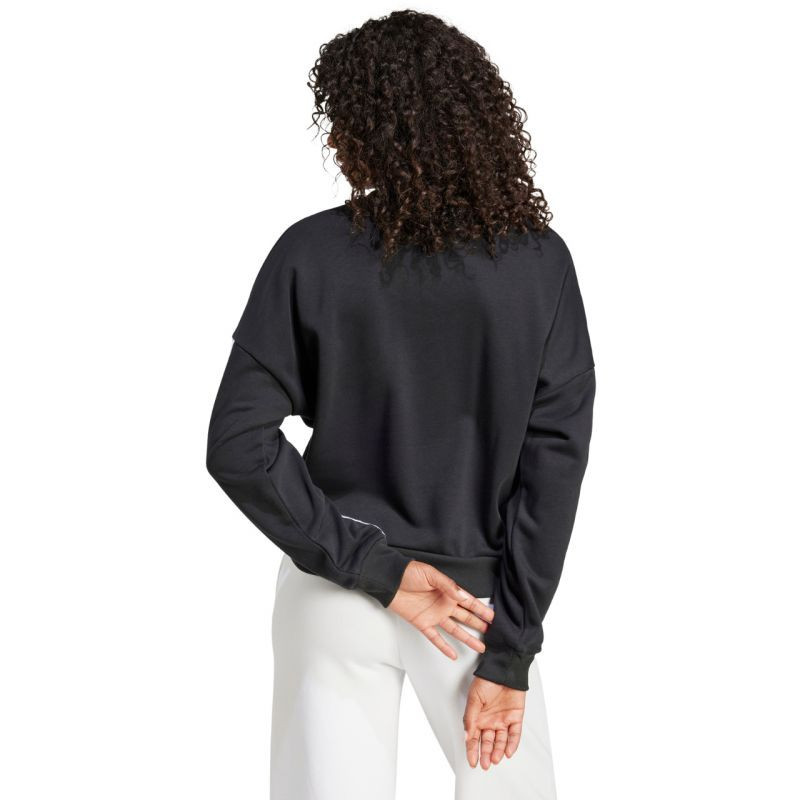 Dámská mikina Essentials French Terry Sweatshirt W JE0016 černá - Adidas XL (obrázek 4)