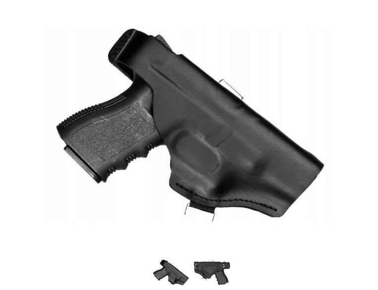 Kožené puzdro pre pištoľ GLOCK 19 (3.1508) - B2B Sport UNI černá