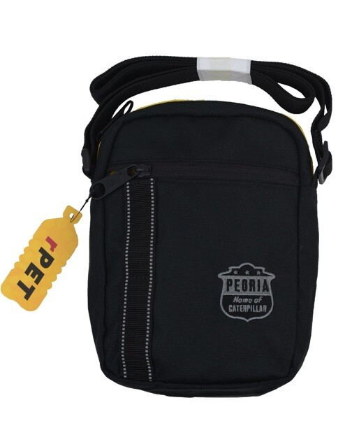 Pánska crossbody taška HOULDER 84068-12 - CAT UNI černo-žlutá