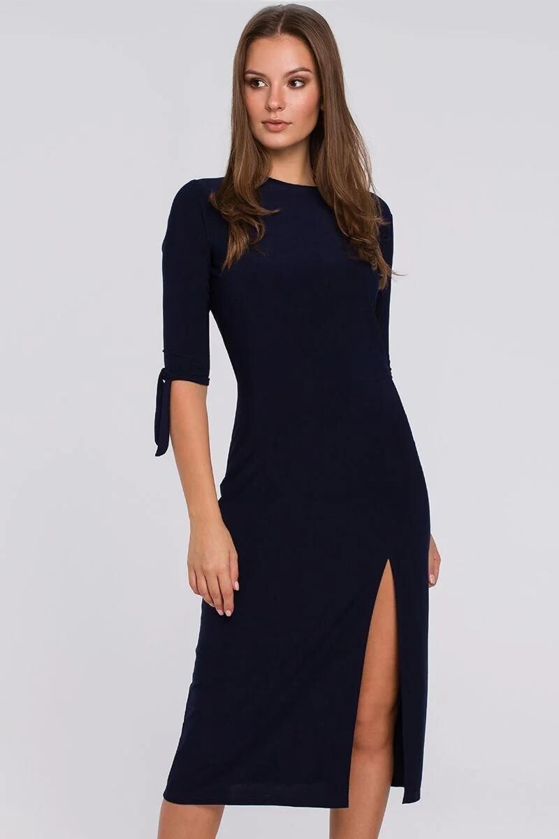 Dámské šaty K007 - Makover tmavě modrá 36