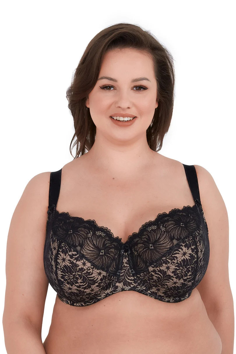 Podprsenka Gaia 534M Chantal Barva: Černá, Velikost: 100E