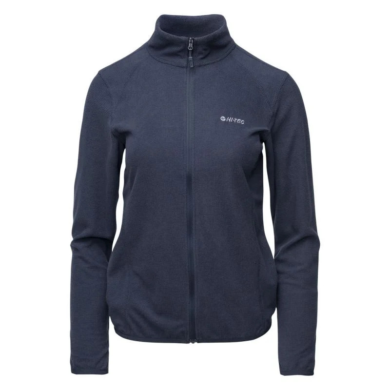 Dámská fleecová mikina Damis II FULL ZIP W 92800621589 tmavě modrá - Hi-Tec L