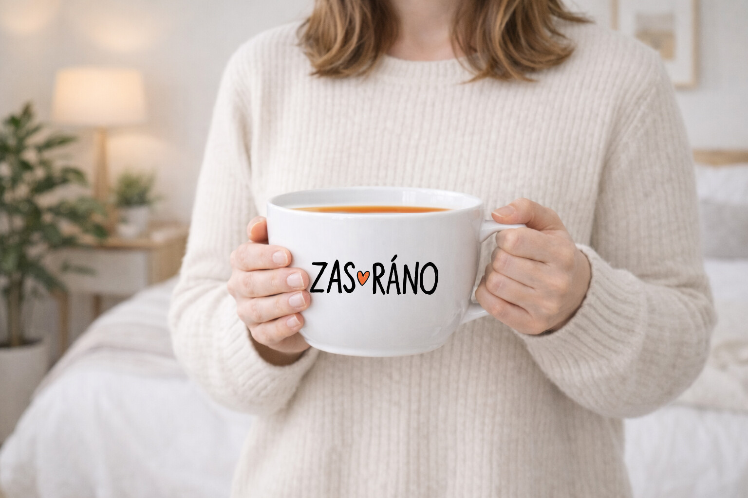 ZAS_RÁNO - MEGA XXL keramický hrnček 1000 ml