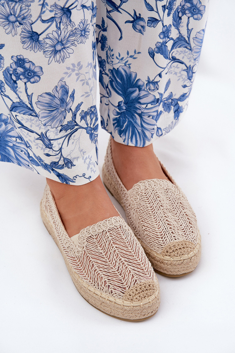 Dámské espadrilky 17392 béžové - Vincenza 38 (obrázek 8)