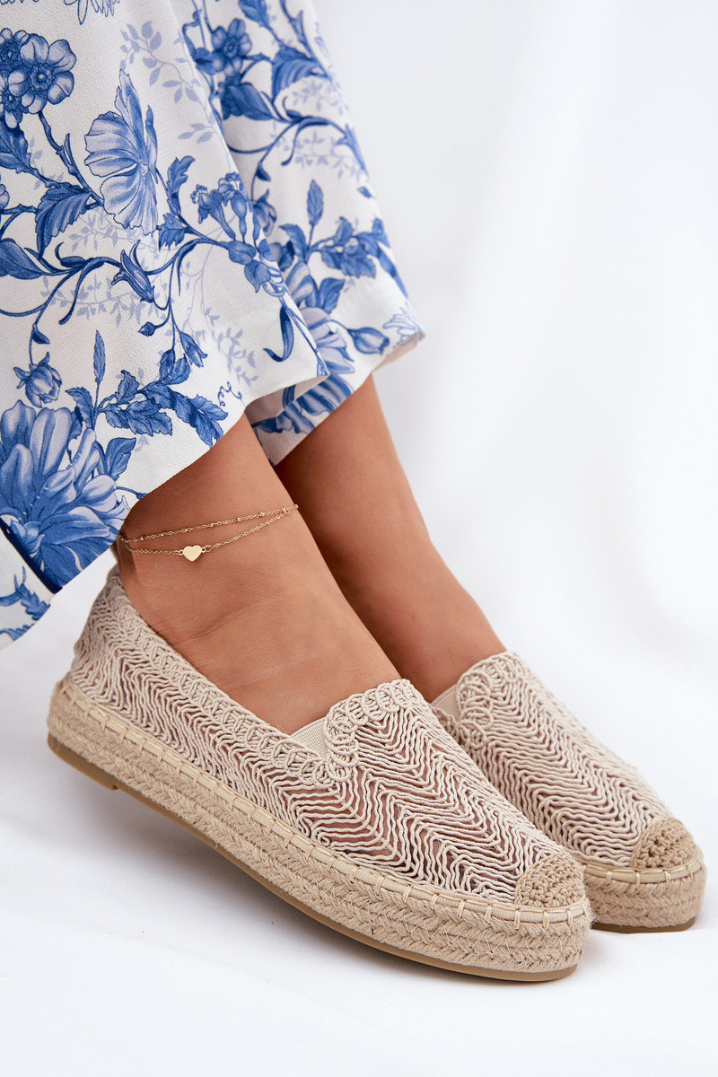Dámské espadrilky 17392 béžové - Vincenza 38 (obrázek 6)