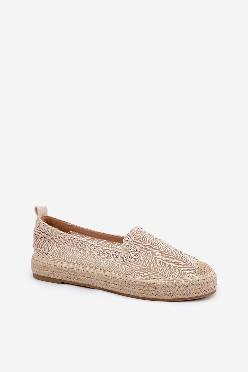 Dámské espadrilky 17392 béžové - Vincenza 38 (obrázek 4)